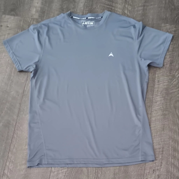 Arctic Cool Men's Short Sleeve Blue Tee - Picture 1 of 2